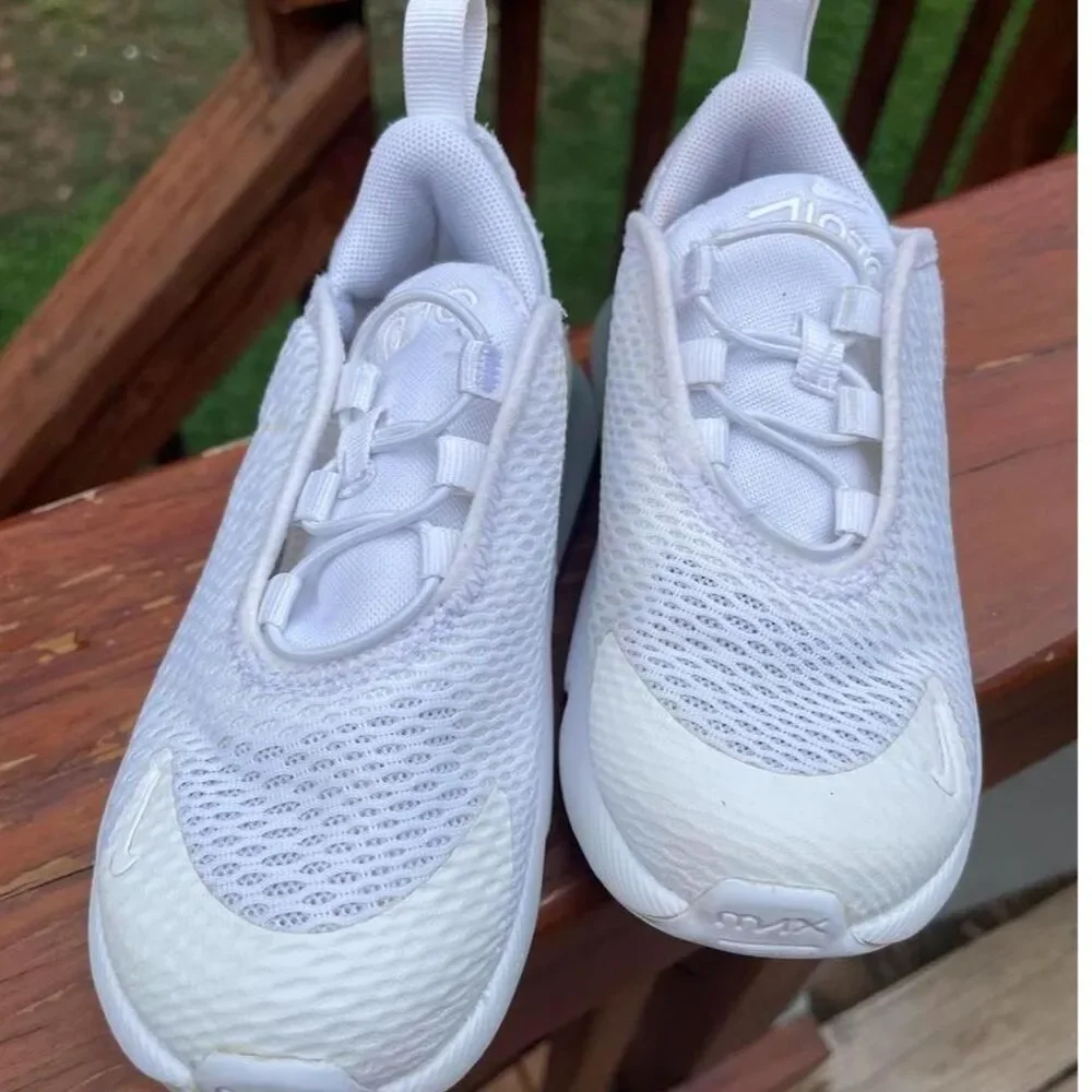 Nike Air Max 270 Toddler 9 White Trainers